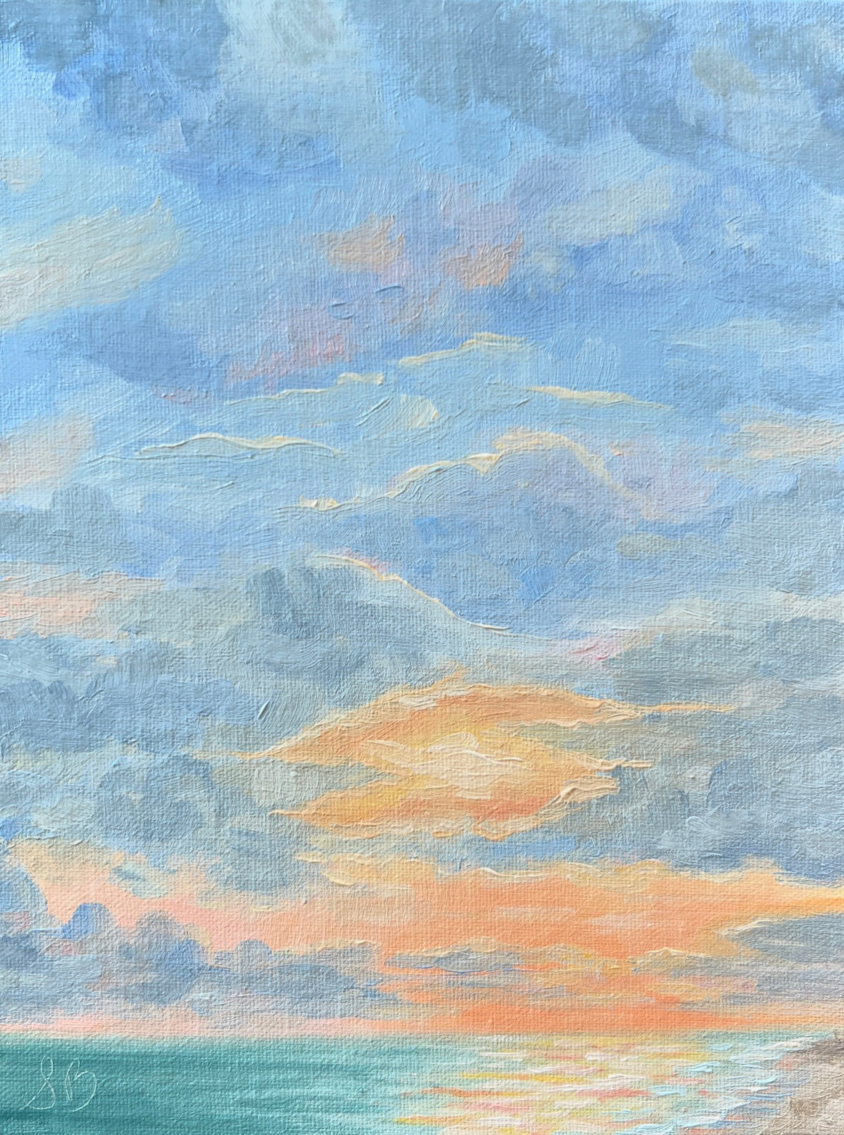 A Stormy Sunset