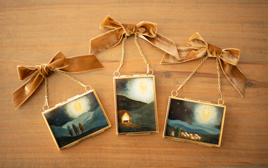 O Holy Night Ornament Set of 3